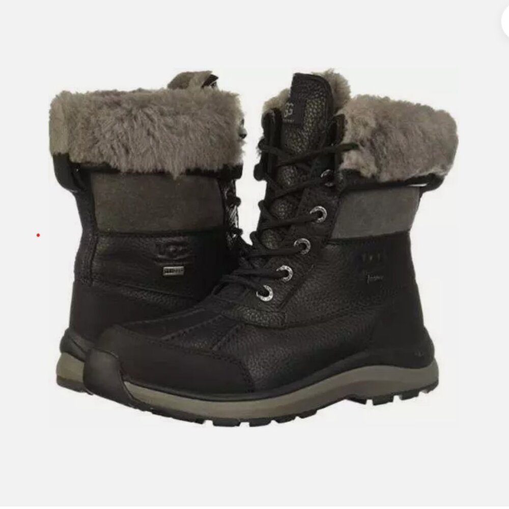 UGG Women's Adirondack Boot III Waterproof Black SIZE-US 6